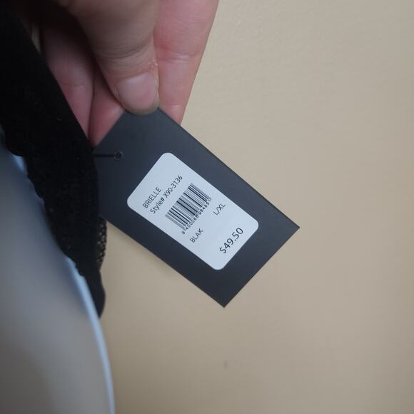 Fredericks Of Hollywood Brielle Babydoll LAce Sheer in Black Size L/XL - Picture 11 of 12